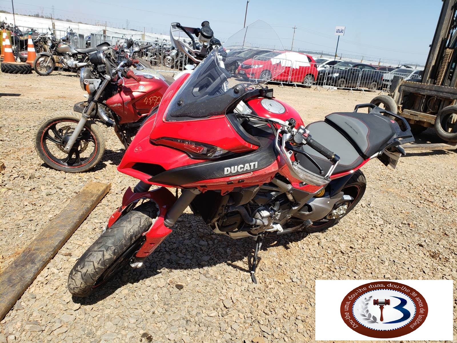 LOTE 015 DUCATI MULTISTRADA 1260 S 2018