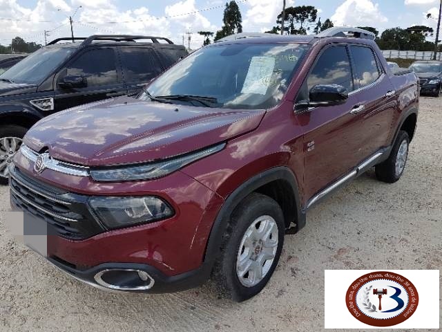 LOTE 001 FIAT TORO VOLCANO AT9 2.0 2017